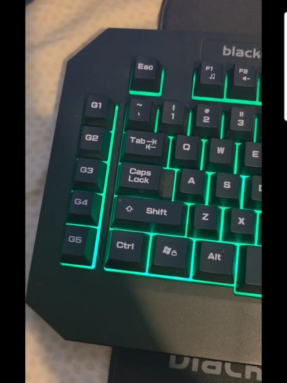 Blackweb Keyboard And MousePad
